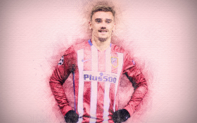 Antoine Griezmann 017 Atletico Madryt, Primera Division, Hiszpania