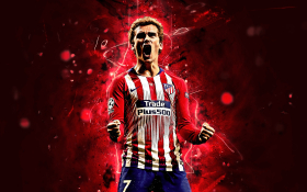 Antoine Griezmann 018 Atletico Madryt, Primera Division, Hiszpania