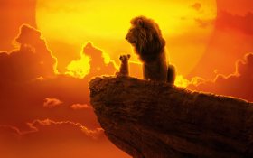 Krol Lew (2019) The Lion King 003 Mufasa, Simba