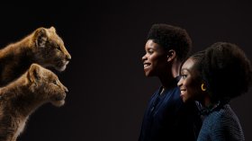 Krol Lew (2019) The Lion King 021 JD McCrary jako Mlody Simba, Shahadi Wright Joseph jako Mloda Nala
