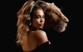 Krol Lew (2019) The Lion King 026 Beyonce Knowles jako Nala