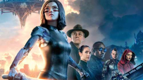 Alita Battle Angel (2019) 037 Alita, Dr Dyson Ido, Chiren, Vector, Zapan, Nyssiana