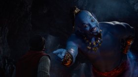 Aladyn (2019) Aladdin 005 Will Smith jako Dzin i Marynarz