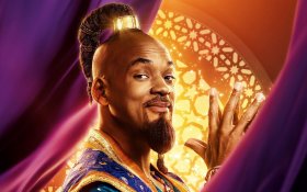 Aladyn (2019) Aladdin 015 Will Smith jako Dzin i Marynarz