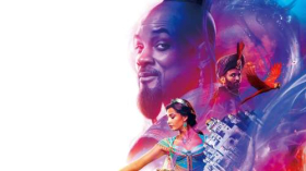 Aladyn (2019) Aladdin 025 Jafar  Marwan Kenzari  Naomi Scott  Princess Jasmine  Will Smith