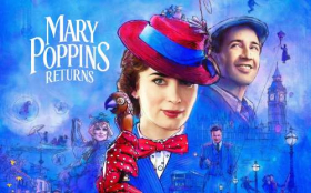 Mary Poppins powraca (2018) Mary Poppins Returns 001 Emily Blunt jako Mary Poppins, Lin-Manuel Miranda jako Jack