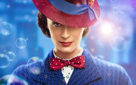 Mary Poppins powraca (2018) Mary Poppins Returns 006 Emily Blunt jako Mary Poppins