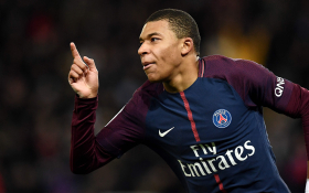 Kylian Mbappe 014 Paris Saint-Germain, Ligue 1, Francja