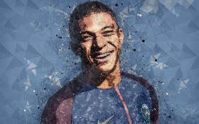 Kylian Mbappe 019 Paris Saint-Germain, Ligue 1, Francja