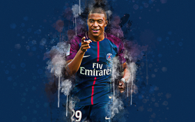 Kylian Mbappe 024 Paris Saint-Germain, Ligue 1, Francja