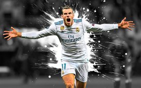 Gareth Bale 020 Real Madryt, Primera Division, Hiszpania
