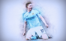 Kevin De Bruyne 005 Manchester City, Premier League, Anglia