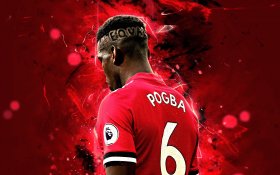 Paul Pogba 010 Manchester United, Premier League, Anglia