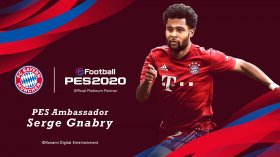 Serge Gnabry 006 FC Bayern Monachium, Bundesliga, Niemcy, PES 2020