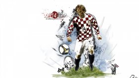 Luka Modric 003 Reprezentacja Chorwacji