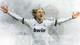 Luka Modric 008 Real Madryt, Primera Division, Hiszpania