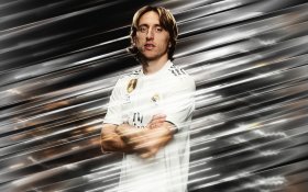 Luka Modric 014 Real Madryt, Primera Division, Hiszpania