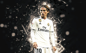 Luka Modric 016 Real Madryt, Primera Division, Hiszpania