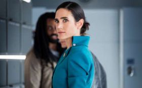 Snowpiercer 2020 Serial Netflix 003 Jennifer Connelly jako Melanie Cavill, Daveed Diggs jako Andre Layton