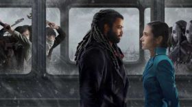 Snowpiercer 2020 Serial Netflix 006 Daveed Diggs jako Andre Layton, Jennifer Connelly jako Melanie Cavill