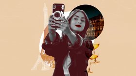 Emily w Paryzu (Emily in Paris) Serial 2020 007 Lily Collins jako Emily Cooper