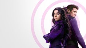 Hawkeye (Serial TV 2021) 011 Jeremy Renner jako Hawkeye (Clint Barton), Hailee Steinfeld jako Kate Bishop