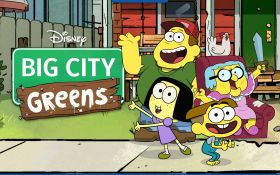 Big City Greens (Greenowie w Wielkim Miescie) 045 Bill, Alice, Cricket i Tilly Green