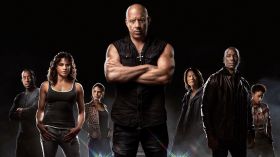 Szybcy i wsciekli 10 (2023) Fast X 009 Vin Diesel jako Dominic Toretto, Michelle Rodriguez jako Letty Ortiz, Jordana Brewster, Jordana Brewster jako Mia Toretto