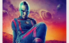 Straznicy Galaktyki Volume 3 (2023) Guardians of the Galaxy Vol. 3 012 Karen Gillan jako Nebula