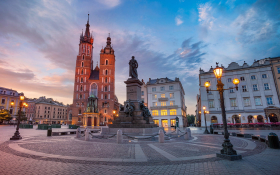 Krakow 004 Polska, Rynek Glowny, Bazylika Mariacka