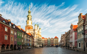 Poznan 012 Polska, Stary Rynek, Ratusz, Architektura, Budynki