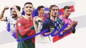 UEFA Euro 2024 013 Mistrzostwa Europy w pilce noznej, Cristiano Ronaldo, Robert Lewandowski, Toni Kroos, Luka Modric, Olivier Giroud