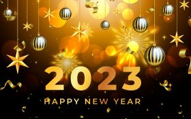 Sylwester, Nowy Rok, New Year 1118 Happy New Year 2023 Vector