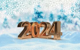 Sylwester, Nowy Rok, New Year 1221 Vector, 2024 Rok, Snieg, Zima