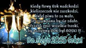 Sylwester, Nowy Rok, New Year 1324 Fajerwerki, Kieliszki Szampana, Zyczenia na Nowy 2025 Rok, Kiedy Nowy Rok Nadchodzi ...