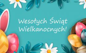 Wielkanoc 738 Vector, Pisanki, Kwiatki, Zyczenia Wielkanocne, Wesolych Swiat Wielkanocnych