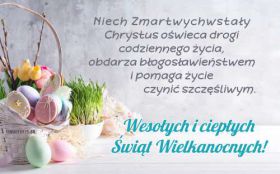 Wielkanoc 762 Zyczenia Wielkanocne, Pisanki, Rzezucha, Koszyk, Niech Zmartwychwstaly ...