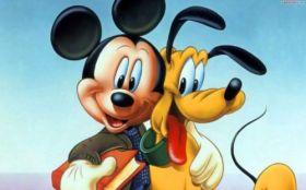 Disney 1920x1200 007 Myszka Miki, Pluto