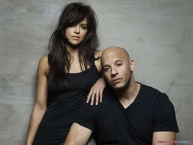 Michelle Rodriguez 055 Vin Diesel