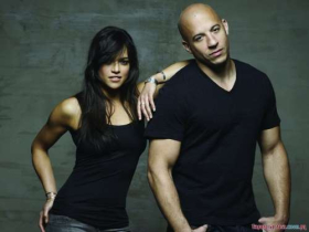 Michelle Rodriguez 056 Vin Diesel