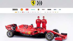 Formula 1, F1 194 Scuderia Ferrari SF1000 2020 Charles Leclerc i Sebastian Vettel