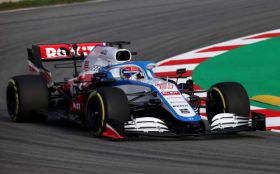Formula 1, F1 244 ROKiT Williams Racing FW43 2020 George Russell, Testy, Circuit de Catalunya, Hiszpania