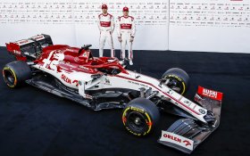 Formula 1, F1 254 Alfa Romeo Racing Orlen C39 2020 Antonio Giovinazzi i Kimi Raikkonen