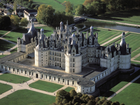 Chambord Castle. Val-de-Loire, France