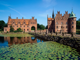 Egeskov Castle, Fyn Island, Denmark