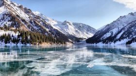 Zima, Winter 217 Jezioro, Gory