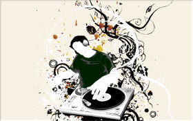 Music 1920x1200 006 DJ, Vector