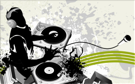 Music 1920x1200 007 DJ, Vector