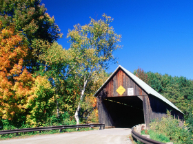 Lincoln Covered Bridge, West Woodstock, Vermont