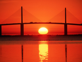 Sunshine Skyway Bridge, Tampa Bay, Florida